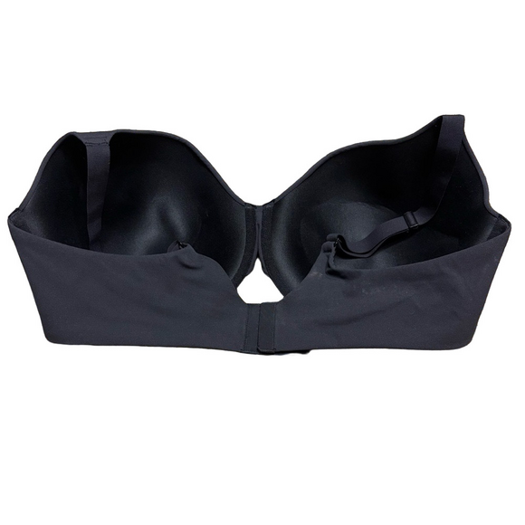 SKIMS Black Seamless T-Shirt Bra - Picture 2 of 5